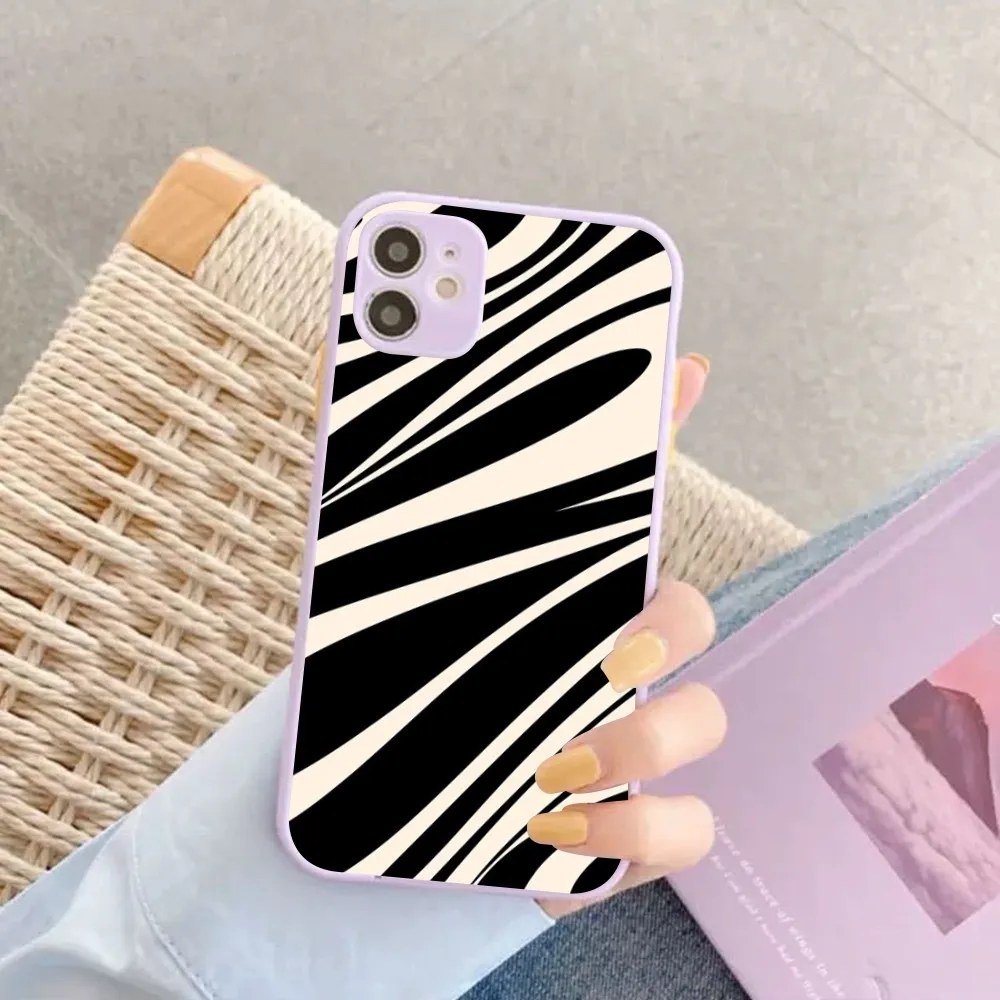 Чехол для телефона с абстрактным крутящимся рисунком iPhone 14 11 12 13 Mini Pro Max 8 7 Plus X XR XS