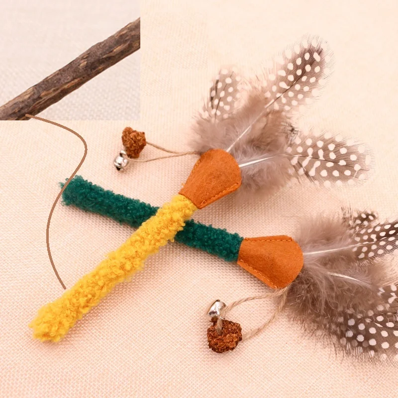 

Cat Feather Toys Molar Toys for Kitten Indoor Interactive Toys for Cat Pet Cat Chew Toys Cat toys Supplier Dropshipping