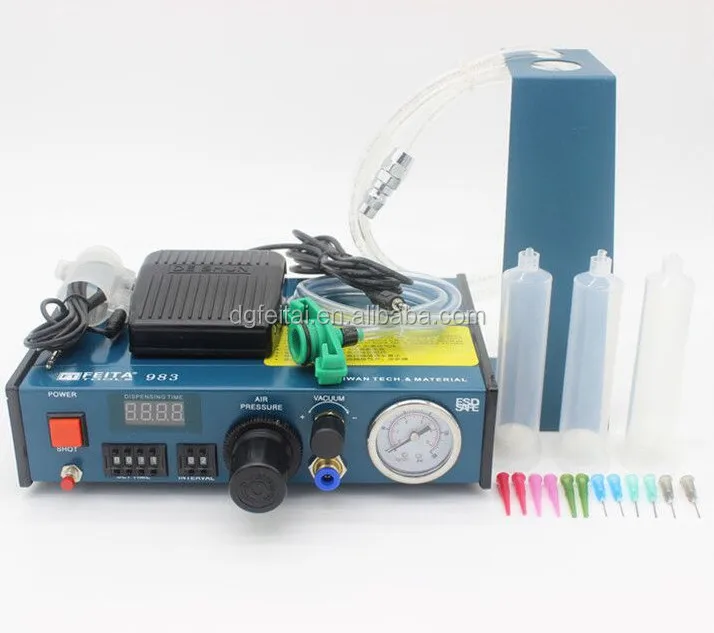 

full automatic FT-983 digital glue dispenser/solder paste dispenser made in china