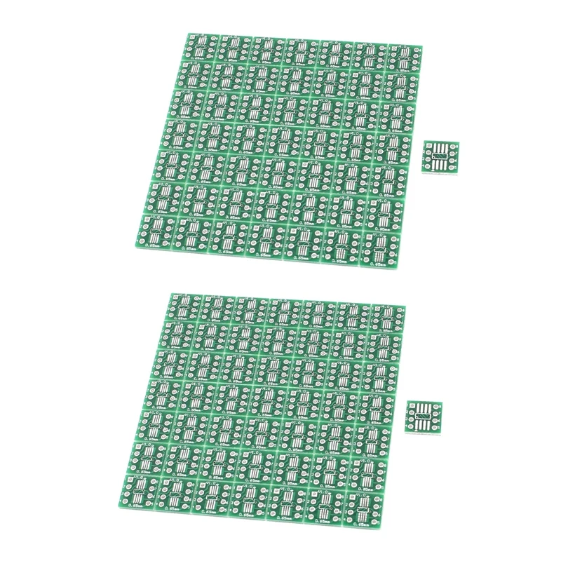 Плата PCB SOP8 SSOP8 TSSOP8 SMD к адаптеру DIP8 100/0,65 мм, 1,27 шт.