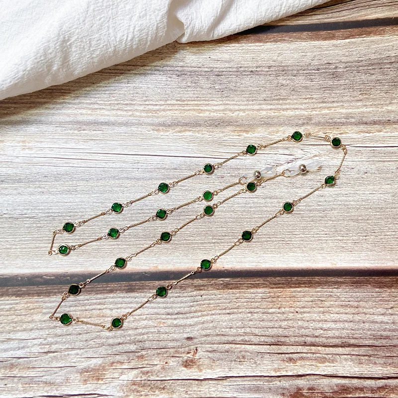 

2022 Handmade Fashion Reading Glasses Chain For Women Sunglasses Cords Casual Colorful Glass Beaded Eyeglass Masks Chain