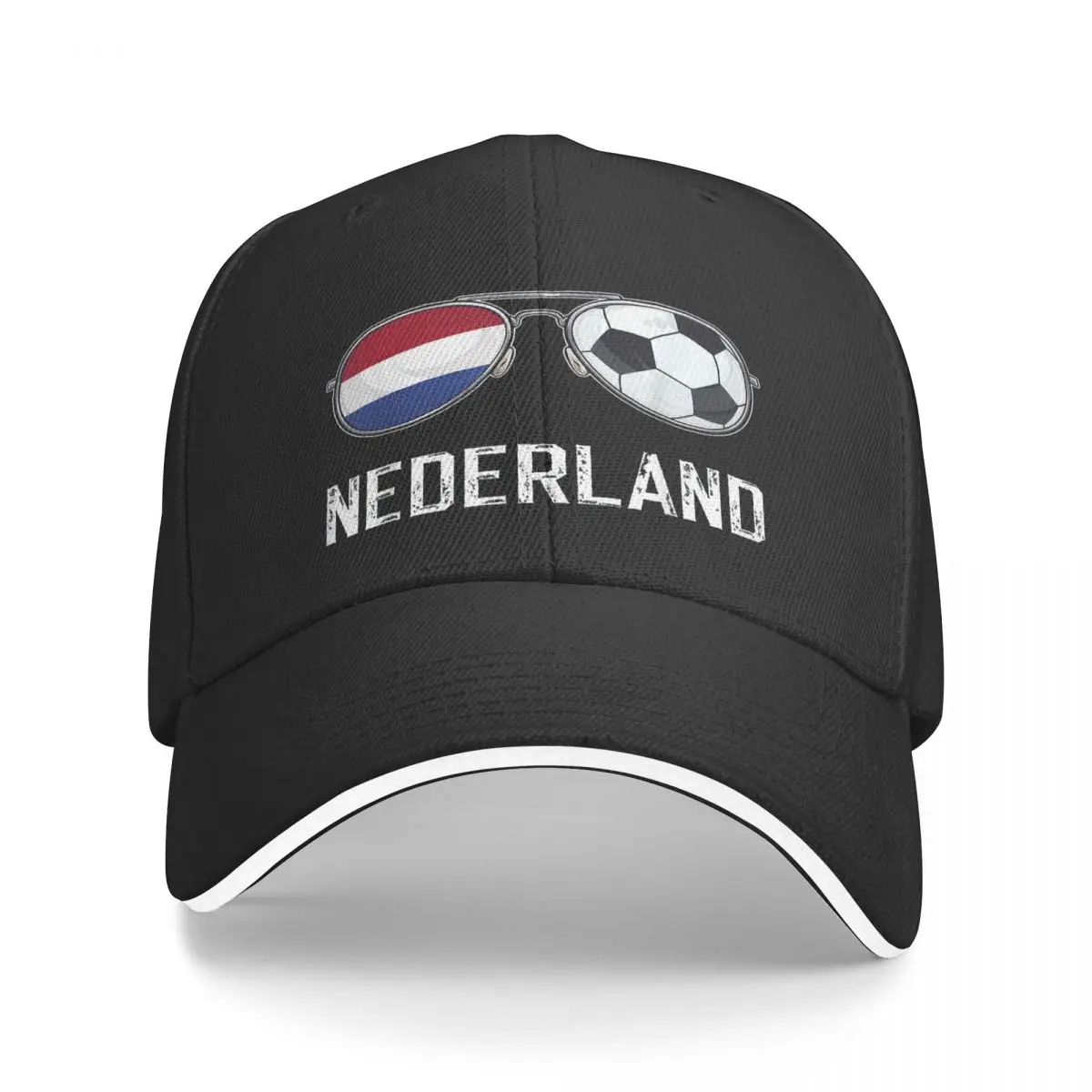 

Summer Men Polyester Netherlands NLD Holland Flag Football Sunglass Sun Baseball Cap Breathable Adjustable Outdoor Fishing Hat
