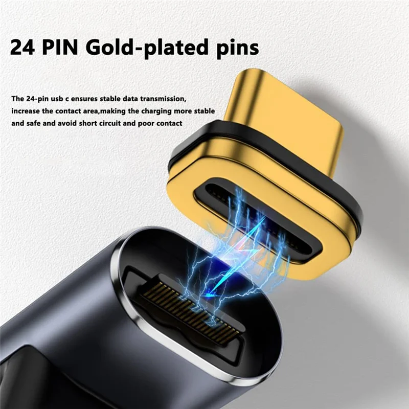 Магнитный адаптер USB C 2 шт