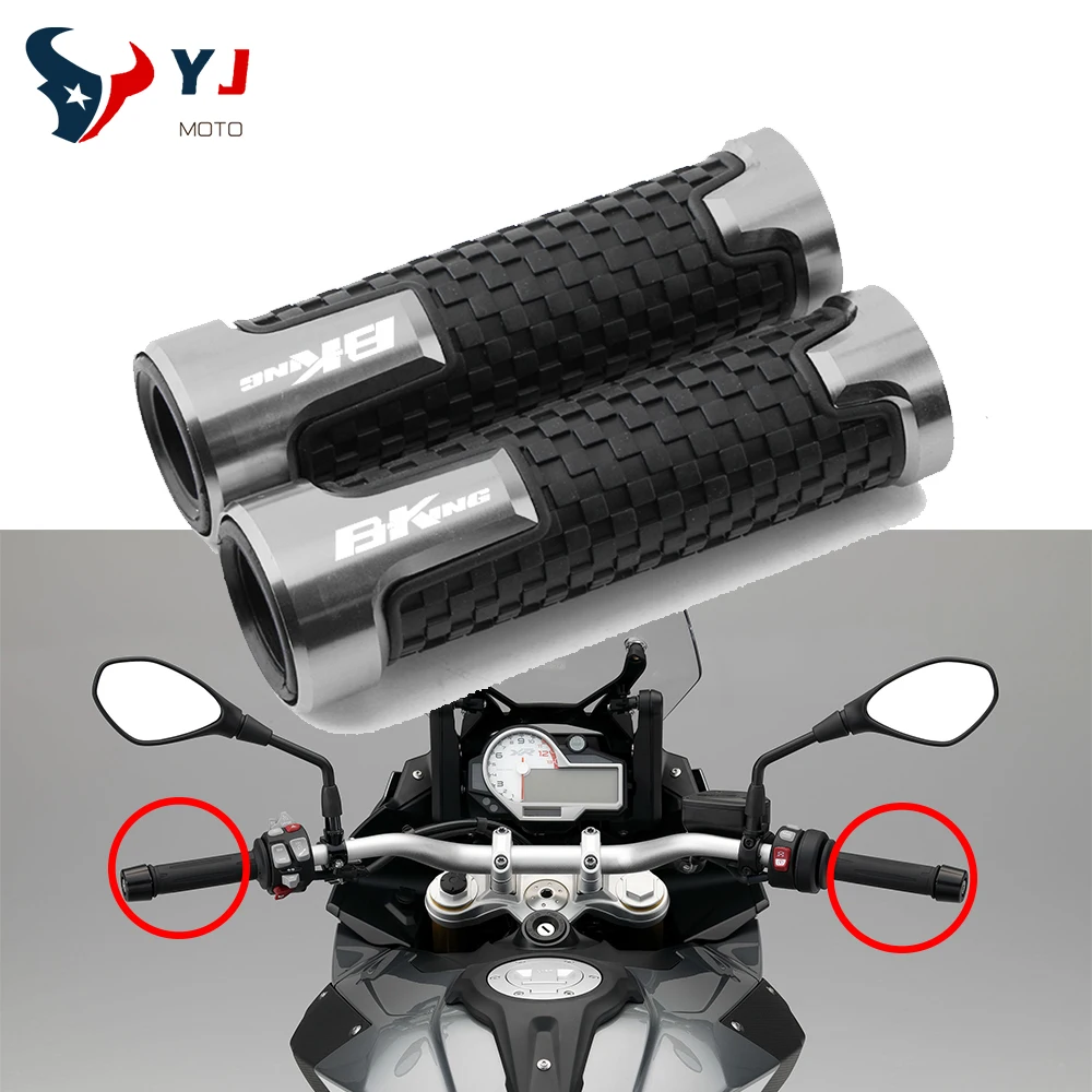 

7/8'' 22mm Motorcycle Aluminum Accessories Handlebar Handle Bar End Grip Cap For SUZUKI B-KING Bking BKING 2008-2020