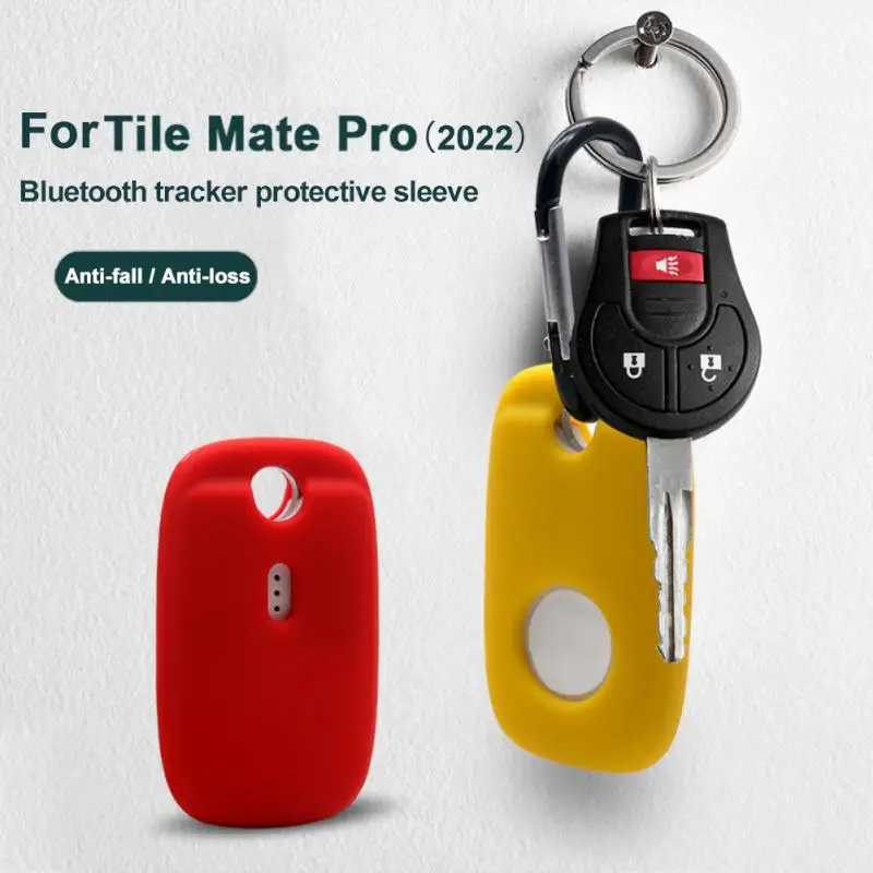 

Soft Silicone Protector Case For Tile Mate (2022) Smart Tracker Protective Case Compatible For Tile Mate Protector Cover
