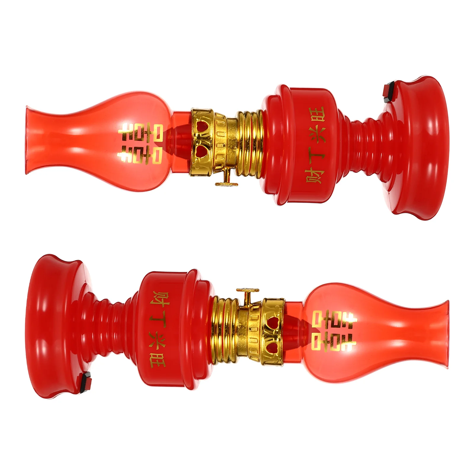 

2pcs LED Electric Candle Light Desktop Chinese-style Electric Candle Lights