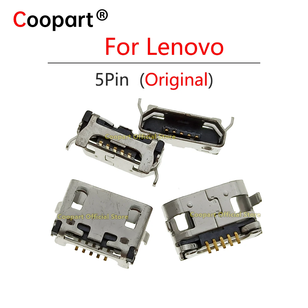 5-100 шт. Micro 5Pin 5 футов DC USB зарядный разъем док-станция для Lenovo A7600 A7600H A788T S930 A656 A370 S390 A388T A3000-H
