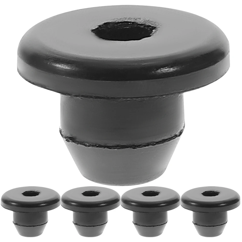 

5pcs Rubber Jack Plugs Oil Filler Plug Floor Bottle Jack Plug Floor Jack Plugs