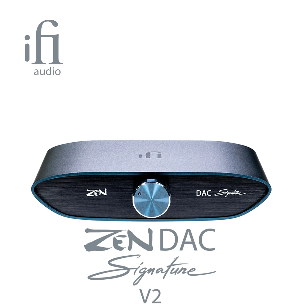 

iFi ZEN DAC Signature V2 Desktop USB MQA Balanced Codec Decoder ipower2 Power Adapter Professional Hifi Audio Sound Equipment