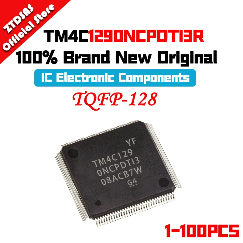 1-100PCS New Original TM4C1290NCPDTI3R TM4C1290NCPDTI3 TM4C1290NCPDT TM4C1290NCPD TM4C1290N TM4C1290 TM4C IC MCU TQFP-128 1-100PCS New Original TM4C1290NCPDTI3R TM4C1290NCPDTI3 TM4C1290NCPDT TM4C1290NCPD TM4C1290N TM4C1290 TM4C IC MCU TQFP-128
