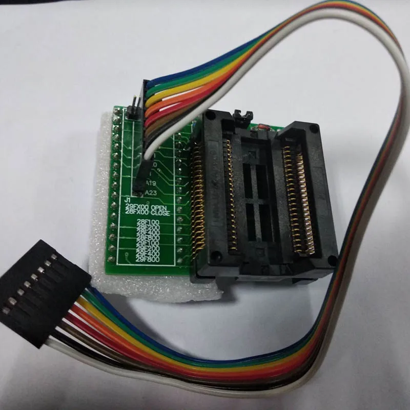 Адаптер PSOP44 - DIP32 V4.1 может использоваться с фотопрограмматором для AM29LV160 MX29L3211 LR15