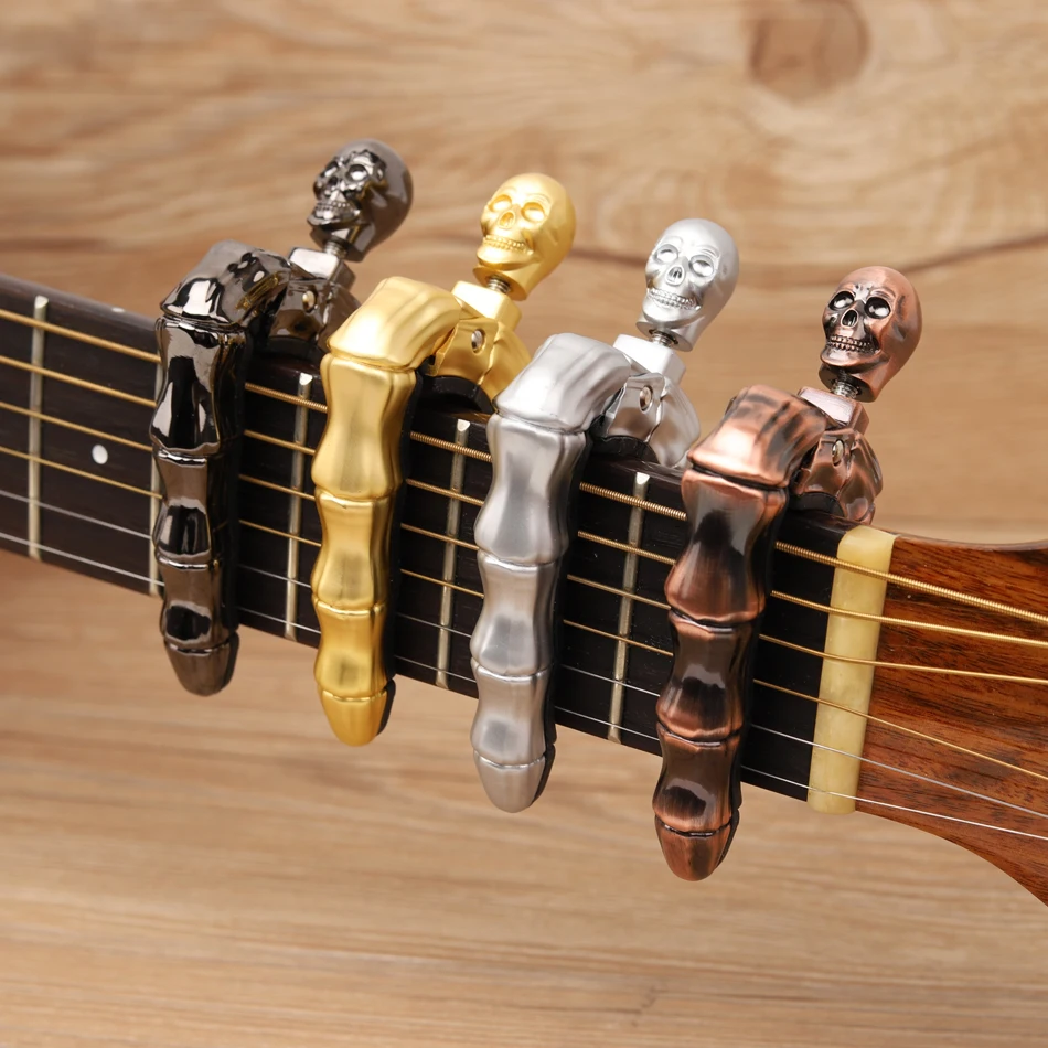 

Skull Fingers Cool Design Guitar Capo for Acoustic Electric Guitar Ukulele Guitar Accessories Parts Guitarra