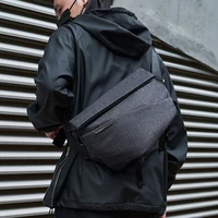 hot selling breathable males messenger bags simple casual black summer outdoor high quality crossbody bags
