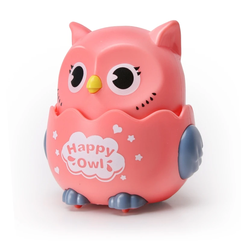 

Y4UD Funny Owl Inertial Push Car Pull Back Cars Classic Wind Up Toy Party Gifts Stocking Fillers for Parent-Child Interaction