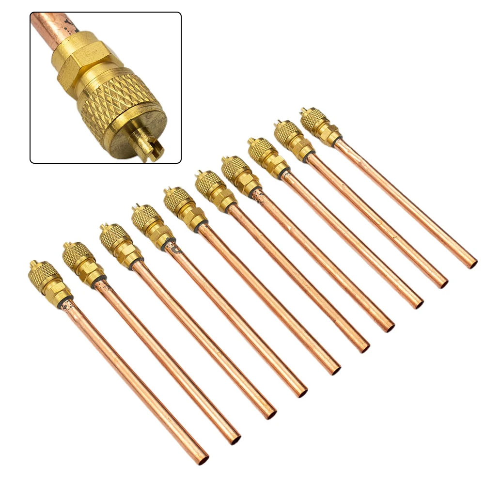 Клапаны доступа для кондиционера медные трубчатые наполнительные детали