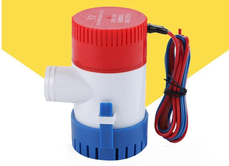 

12v Bilge Pump 350 500 750 1100GPH Electric Water Pump for Boats Seaplane Motor Homes Houseboat Accessories Marin Water Pump