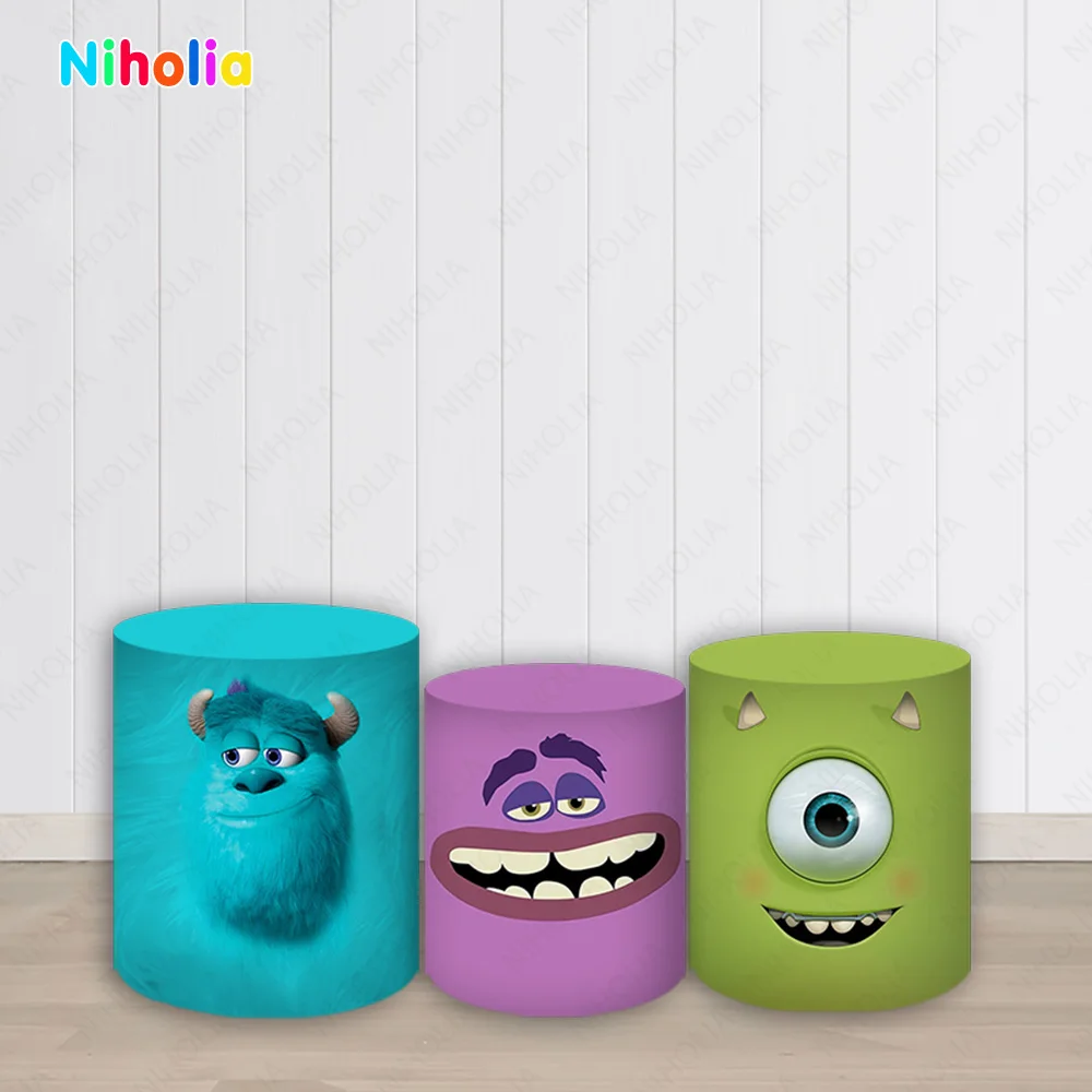 Фон для фотосъемки с изображением монстра