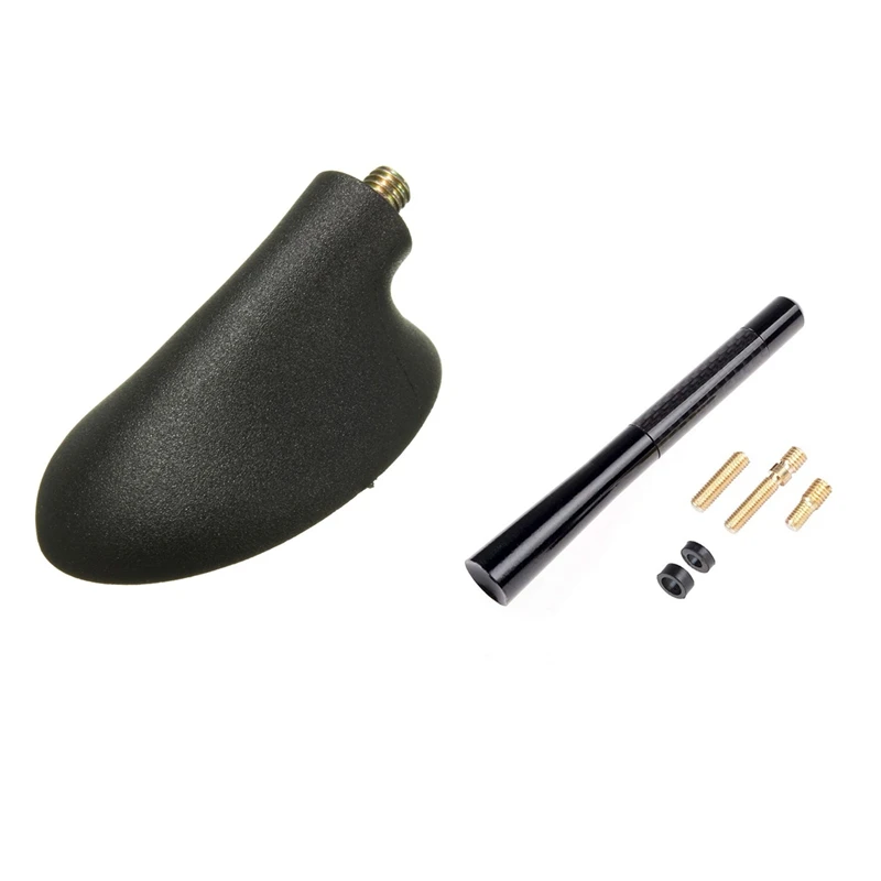 

Aerial Antenna Base For Ford Focus 1989 To 2011 C-MAX & 120Mm Black Antenna Short-On Car Radio AM/FM Aerial + Adapter