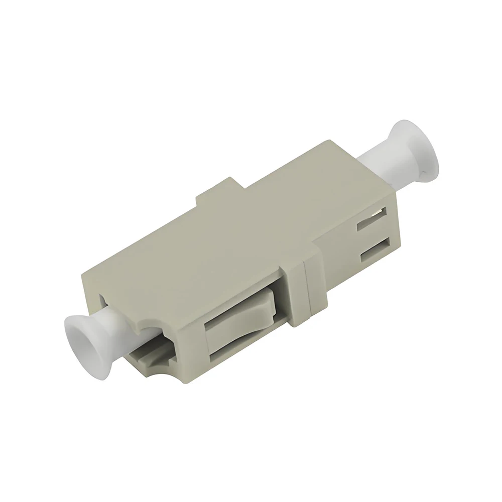 Фото 50 шт./лот Simplex LC-LC UPC/APC оптоволоконный адаптер SM одномодовый/MM многорежимный/OM3/OM4 фланец FTTH пластик для центра обработки данных №4