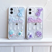 jome cartoon cute candy animal cream texture phone case for iphone 13 12 11 pro xs max 7 8 plus se x xr soft silicone back cover