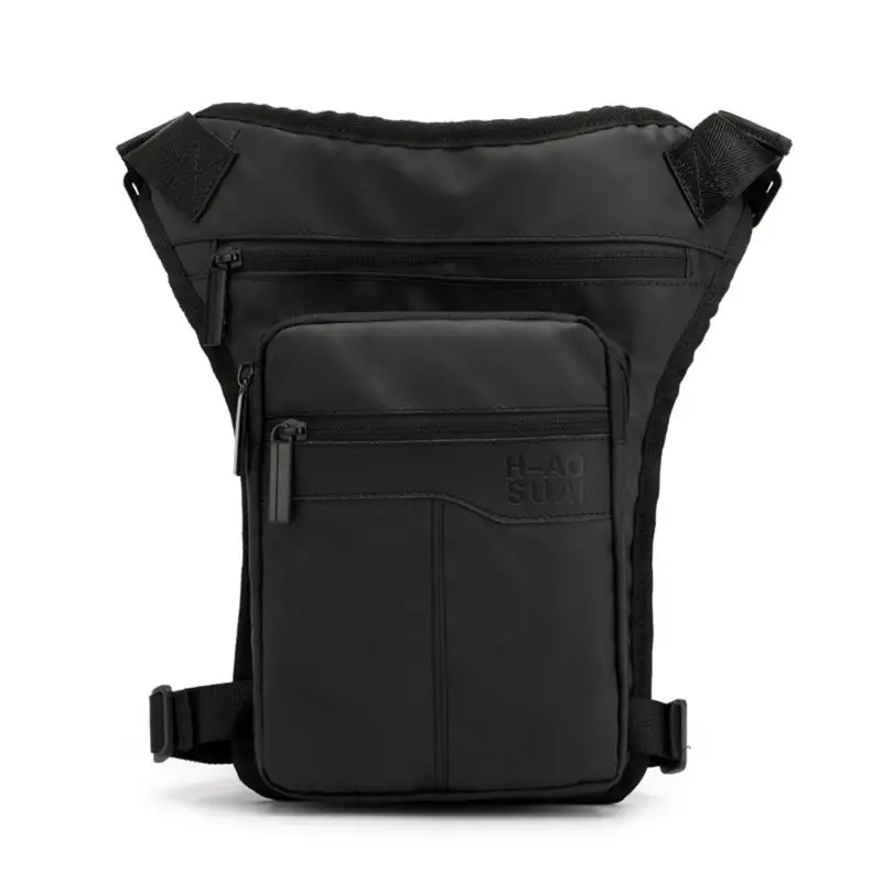

Men Nylon Motorcycle Hip Belt Waist Fanny Pack Riding Travel Shoulder Messenger
