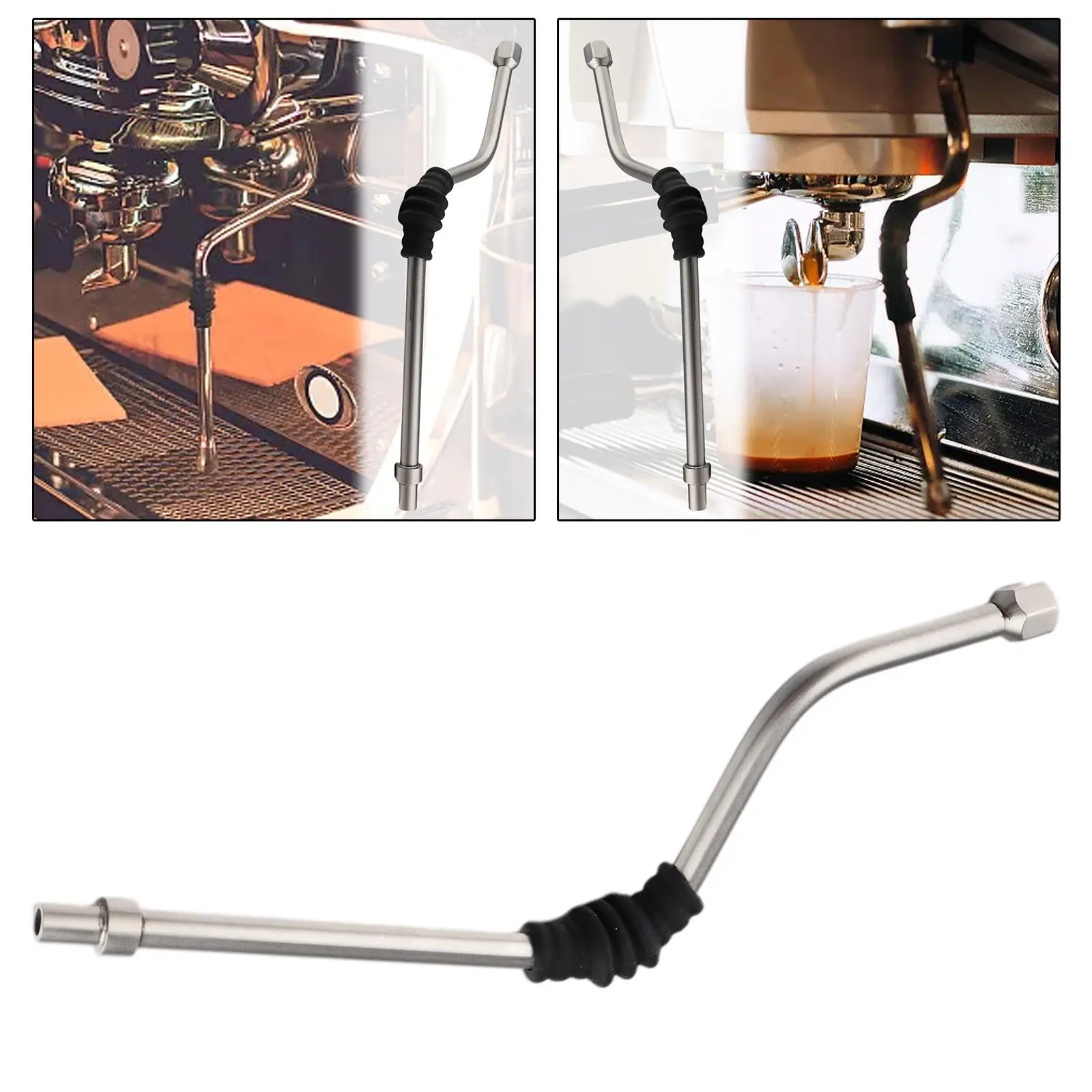 Classic Steam Wand Replaces Tube Conversion Kit for Gaggia Viva Coffee Espresso Machine |