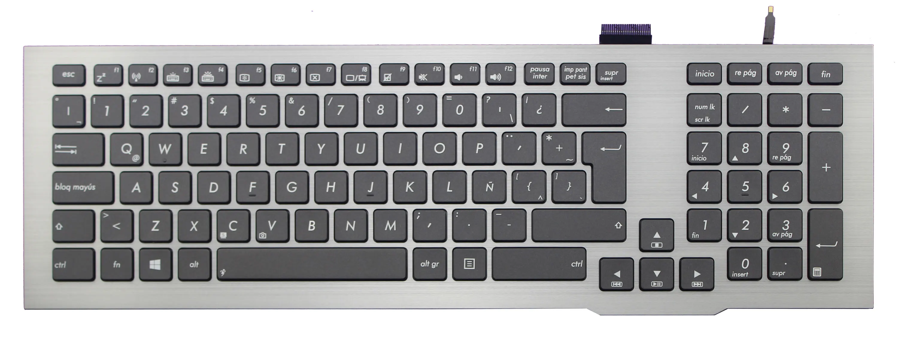Клавиатура LARHON с испанской раскладкой для ASUS G75 G75VW G75VX | Компьютеры и офис