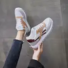 Белые спортивные кроссовки Calsados, размер 33, женские брендовые кроссовки с большим количеством, женская спортивная обувь, женские толстые кроссовки для бега и тенниса