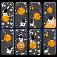 astronaut yellow planet formula for samsung m11 m12 phone case coque silicone cover black funda back soft
