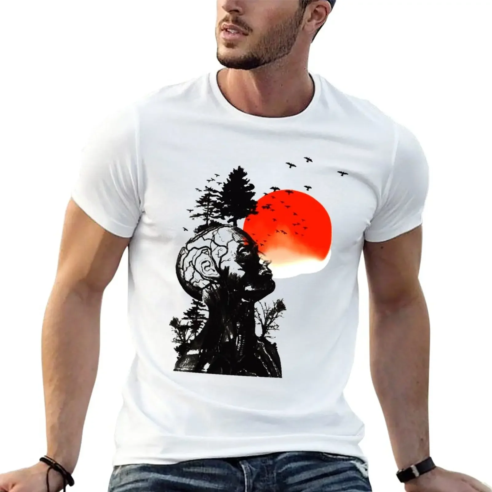 Футболка hangoверсия для мужчин и женщин Классическая футболка с изображением