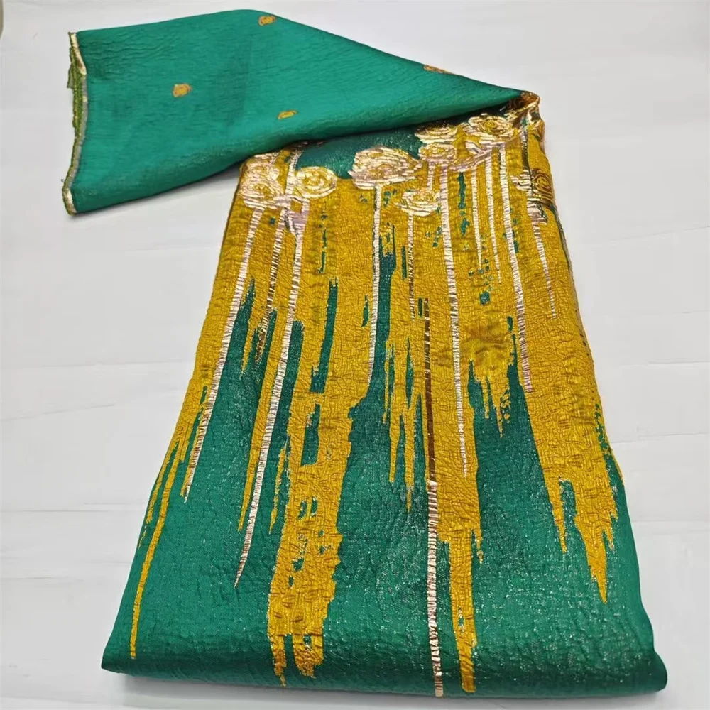 Новинка 2024 кружевная ткань модное нигерийское кружево из парчовой ткани