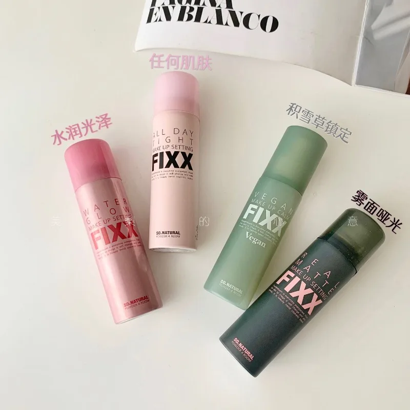 Фото Трюк для стойкого макияжа! Корейский фиксирующий спрей FIXX, эффект сияющей и матовой кожи №2