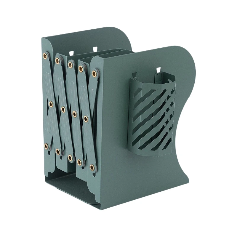 

Adjustable Iron Metal Bookends Book for Library School Office Home