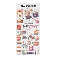 sticker sheet cold weather comforts journal stickers planner stickers scrapbook stickerscold weather comforts stickers