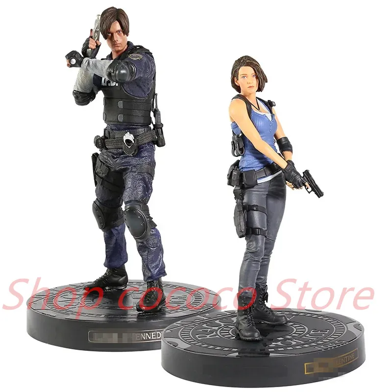 Bioопасность RE Leon S. Статуэтка Kennedy / Jill Valentine GK коллекционная фигурка модель игрушки