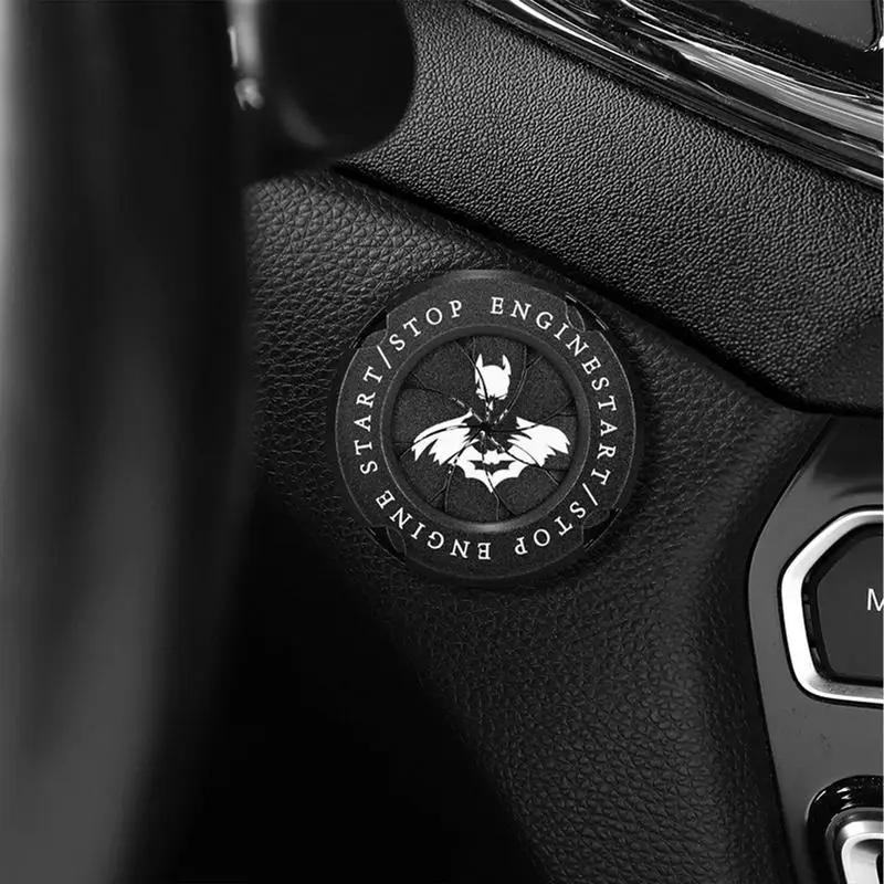 

Car Interior Modification Ignition Switch Stciker Rotate Start Button Cover Start Stop Button Protective Cover Decoration