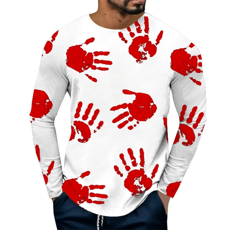 Мужская футболка Nike Halloween Blood Bat Pattern