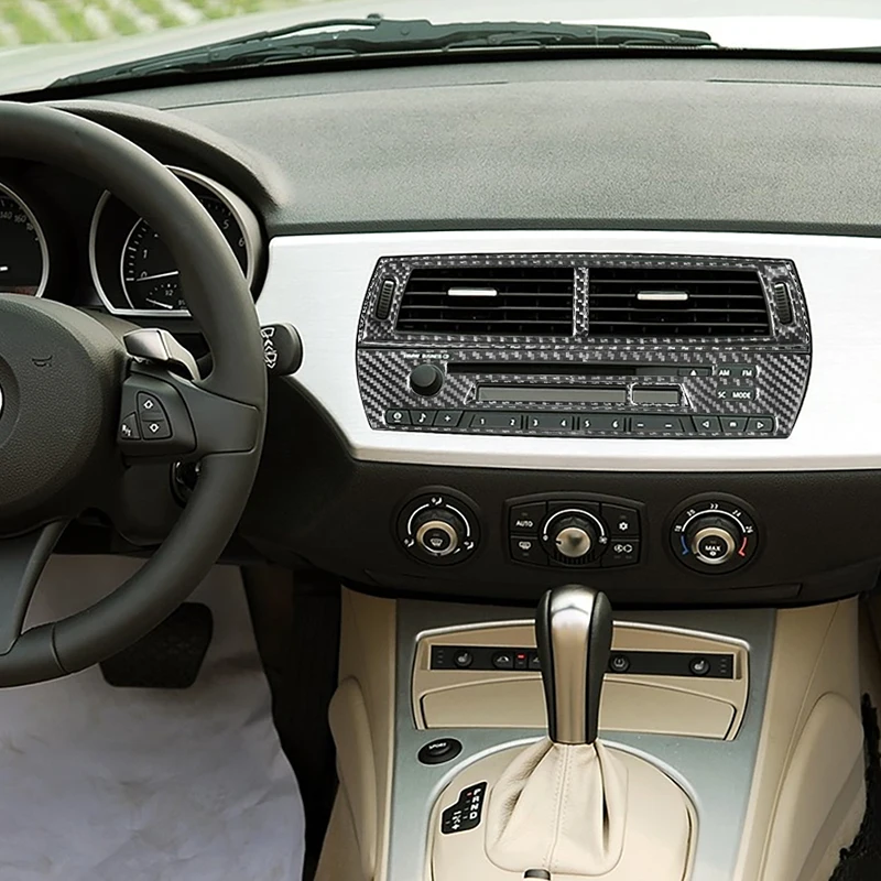 Черные стикеры из углеродного волокна для BMW Z4 2003 2004 2005 2006 2007 2008 Стайлинг