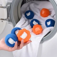 3pcs magic laundry ball hair remover cleaning tool washing machine hair fiber catcher reusable filter ball household necessities