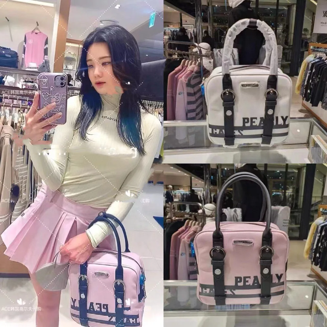 New PG Golf fashion hand Bill of Lading shoulder bag Versatile waterproof leather outdoor sports leisure large capacity handbag