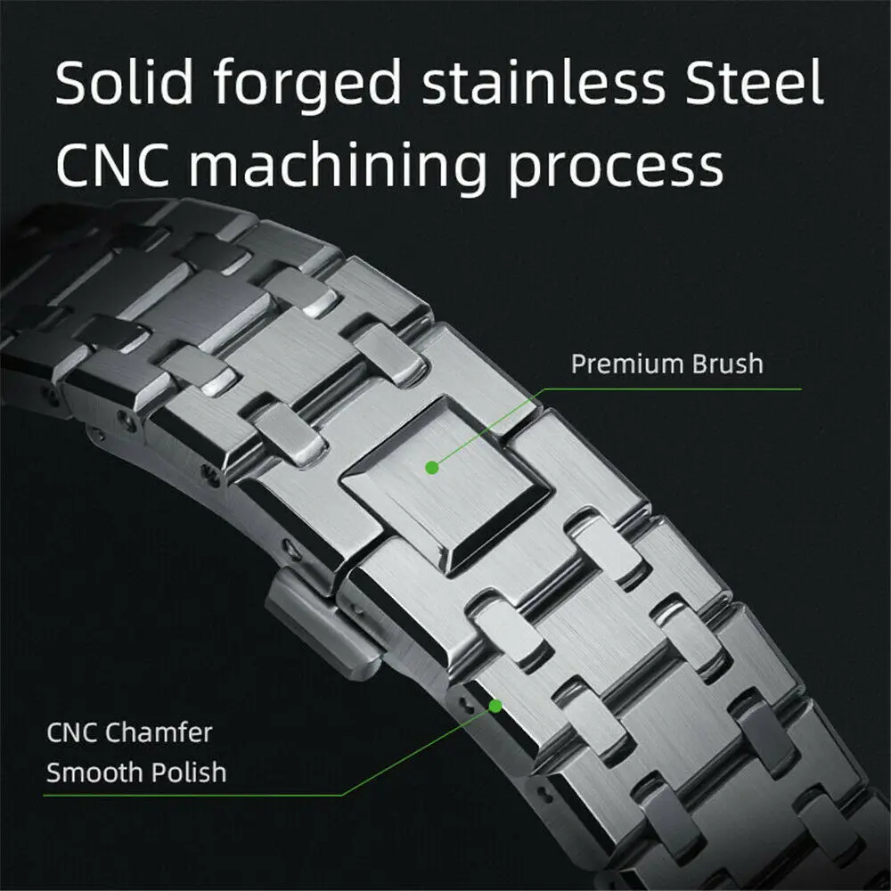 GMAS2100 Casioak Mini полностью металлический мод набор для часов чехол ободок с винтом