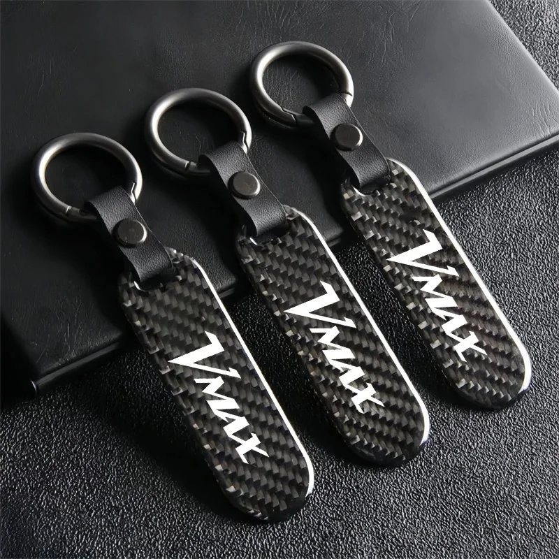 Брелок для ключей из углеродного волокна с логотипом на заказ Yamaha VMAX 1200 1700 VMAX1200