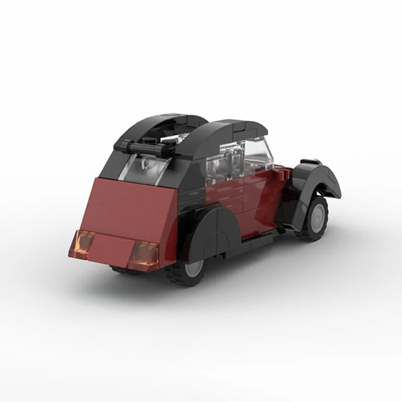 123 шт. Moc Citroen 2CV Charleston Champion строительные блоки городский гоночный автомобиль супер