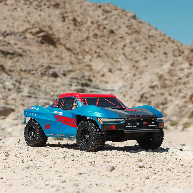 Фото ARRMA 1/10 ARA3521 FURY Бесщеточная версия 2/3S задний привод короткая карта RTR RC электрическая модель автомобиля с дистанционным управлением №4