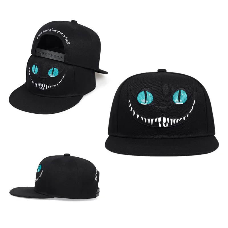 Модная Бейсболка С Плоской Кепкой Уличная Одежда Унисекс Дизайн Мультяшным