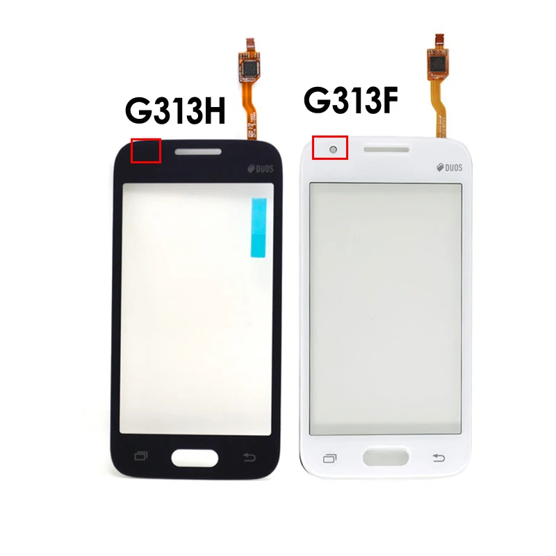 

10pcs For Samsung Galaxy DUOS Ace 4 G313 G313F G313H Touch Screen Digitizer Sensor Front Outer Glass Lens Panel parts