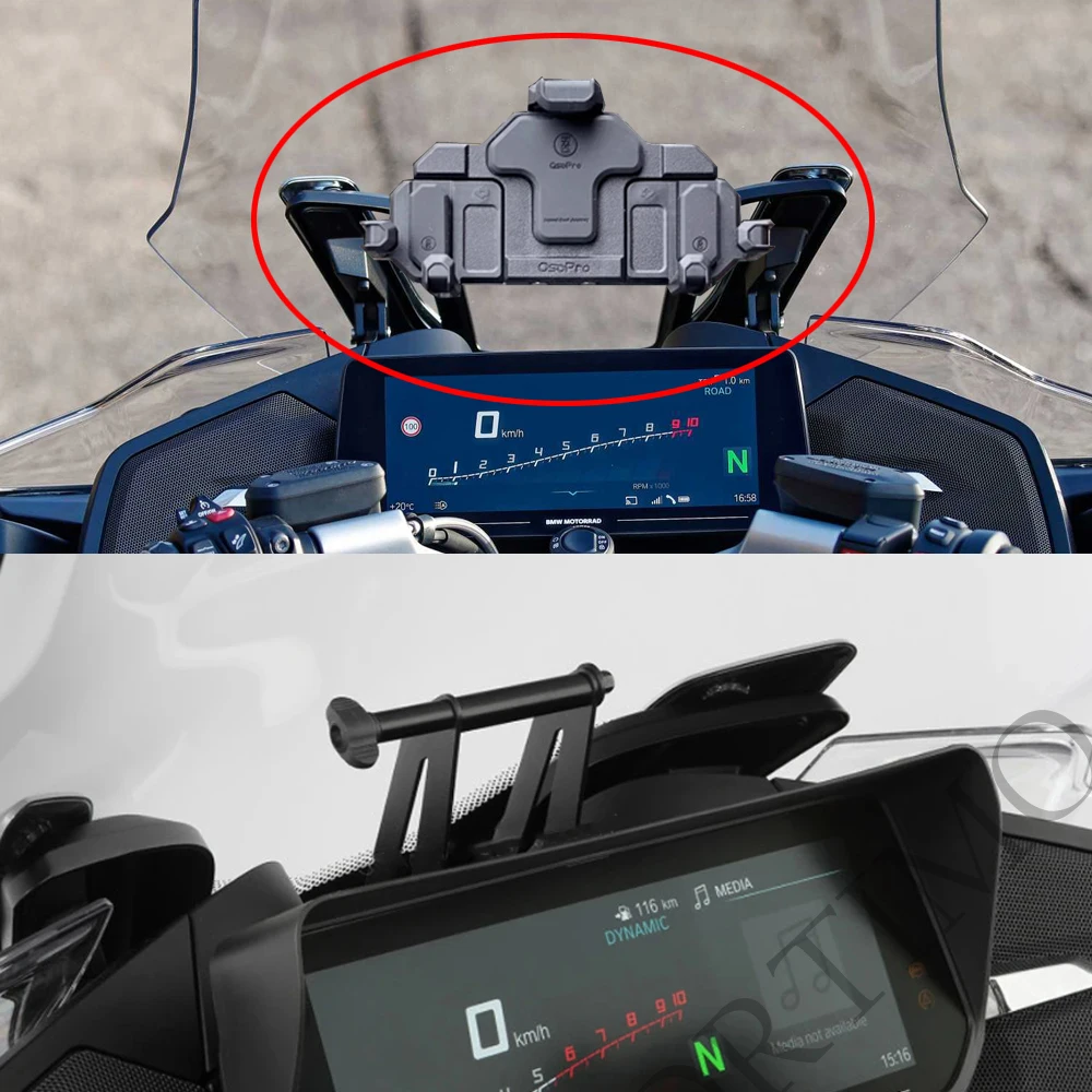 Новый для BMW R 1250 RT R1250RT 2021 2022 2023-навигационный кронштейн мотоцикла GPS-крепление