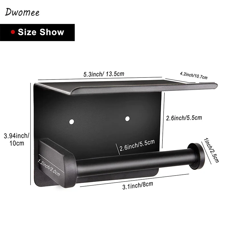 Держатель для туалетной бумаги SUS304 из нержавеющей стали современные круглые