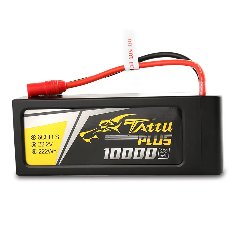 

Умная батарея Tattu Plus 10000 мАч 25C 22,2 в 6S Lipo, умная батарея для сельскохозяйственного распылителя