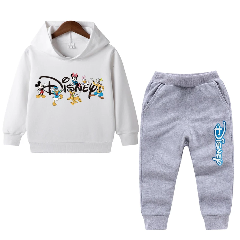

Disney Kids Clothing Sets 2023 Spring Clothes For Newborn Baby Boys Clothes Hoodie+Pant 2pcs Suit Baby Costume Boys Girls Outfit